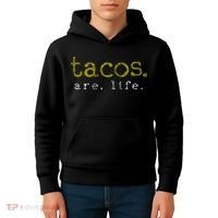 Taco Mexican Food Gift Taco Lover Kids Hoodie thumb 4