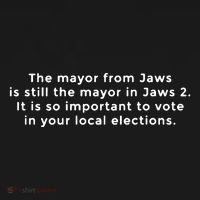 The Mayor From Jaws Is Still The Mayor In Jaws 2 Long Sleeve Shirt thumb 2