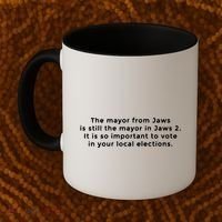 The Mayor From Jaws Is Still The Mayor In Jaws 2 Coffee Mug thumb 2