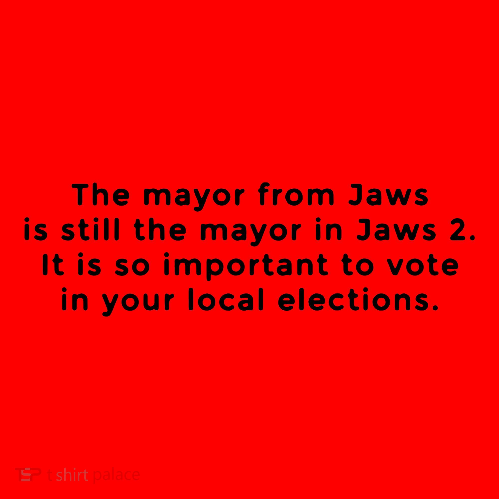 The Mayor From Jaws Is Still The Mayor In Jaws 2 Santa Hat