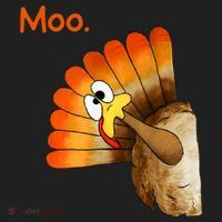 Turkey Moo Funny Thanksgiving Tumbler thumb 3