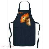 Turkey Moo Funny Thanksgiving Apron thumb 0