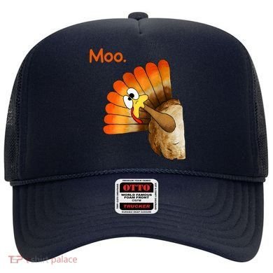 Turkey Moo Funny Thanksgiving Hat