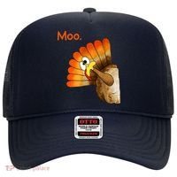 Turkey Moo Funny Thanksgiving Hat thumb 0