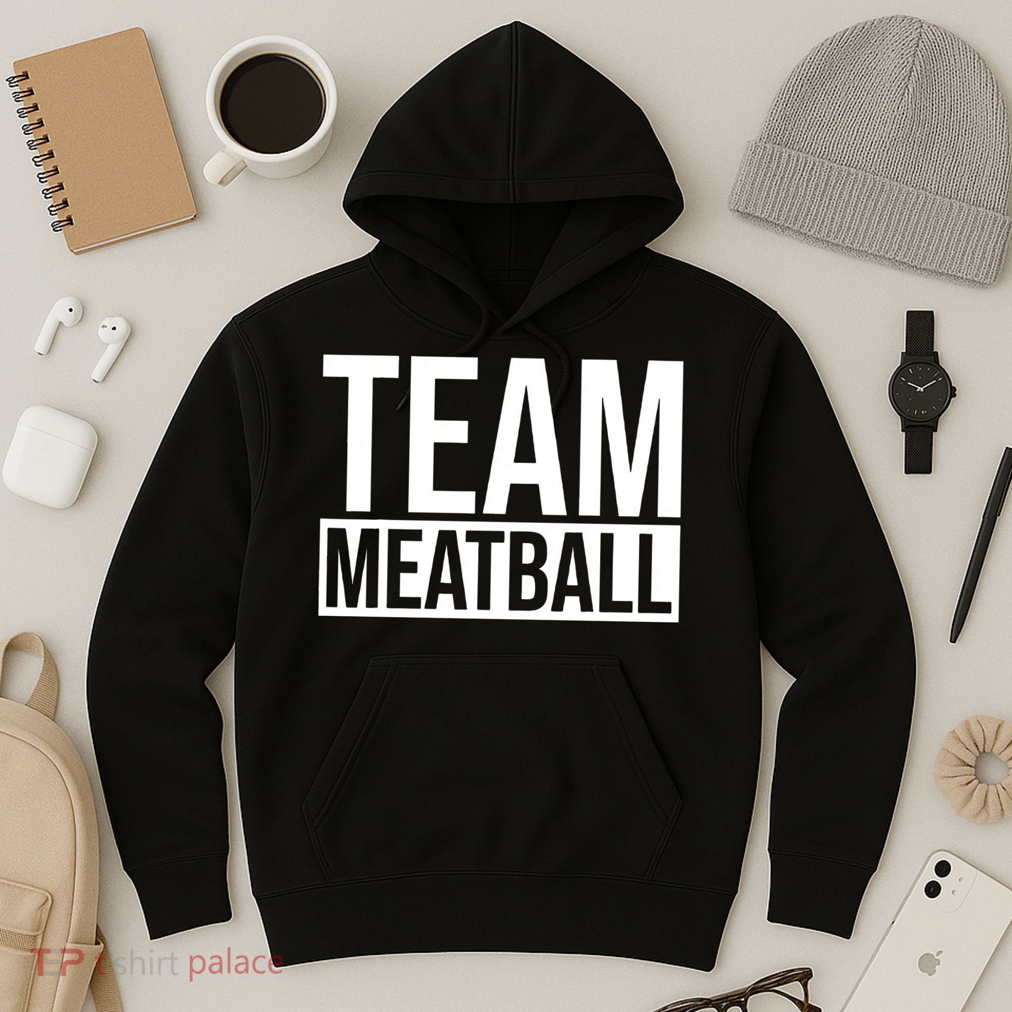 Team Meatball Funny Meatball Maker Lover Hoodie