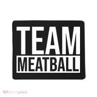 Team Meatball Funny Meatball Maker Lover Mousepad thumb 0