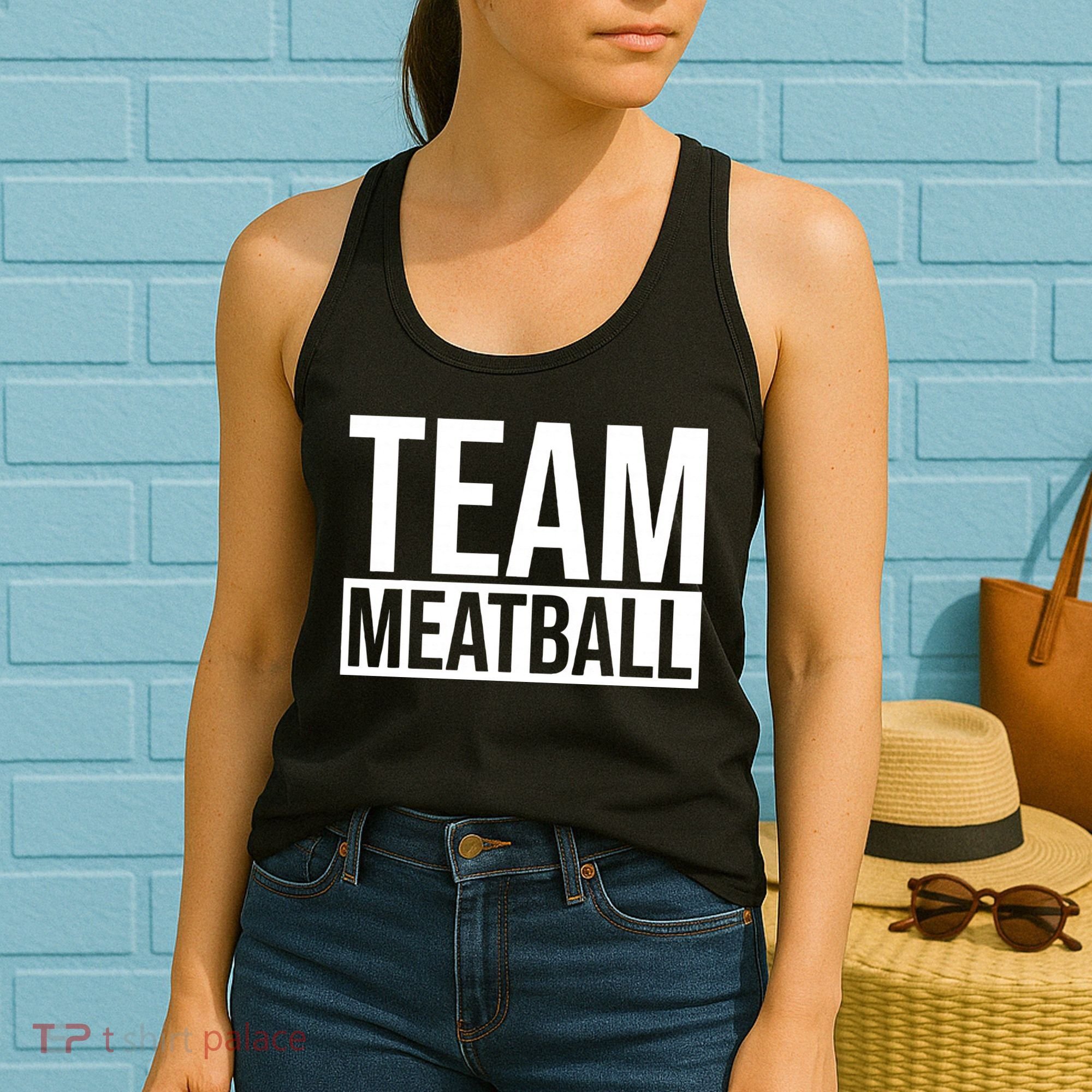 Team Meatball Funny Meatball Maker Lover Women's Tank Top