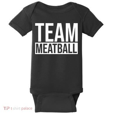 Team Meatball Funny Meatball Maker Lover Baby Bodysuit