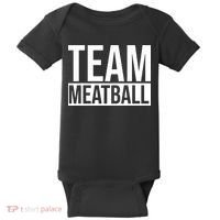Team Meatball Funny Meatball Maker Lover Baby Bodysuit thumb 0