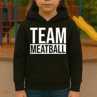 Team Meatball Funny Meatball Maker Lover Kids Hoodie thumb 3