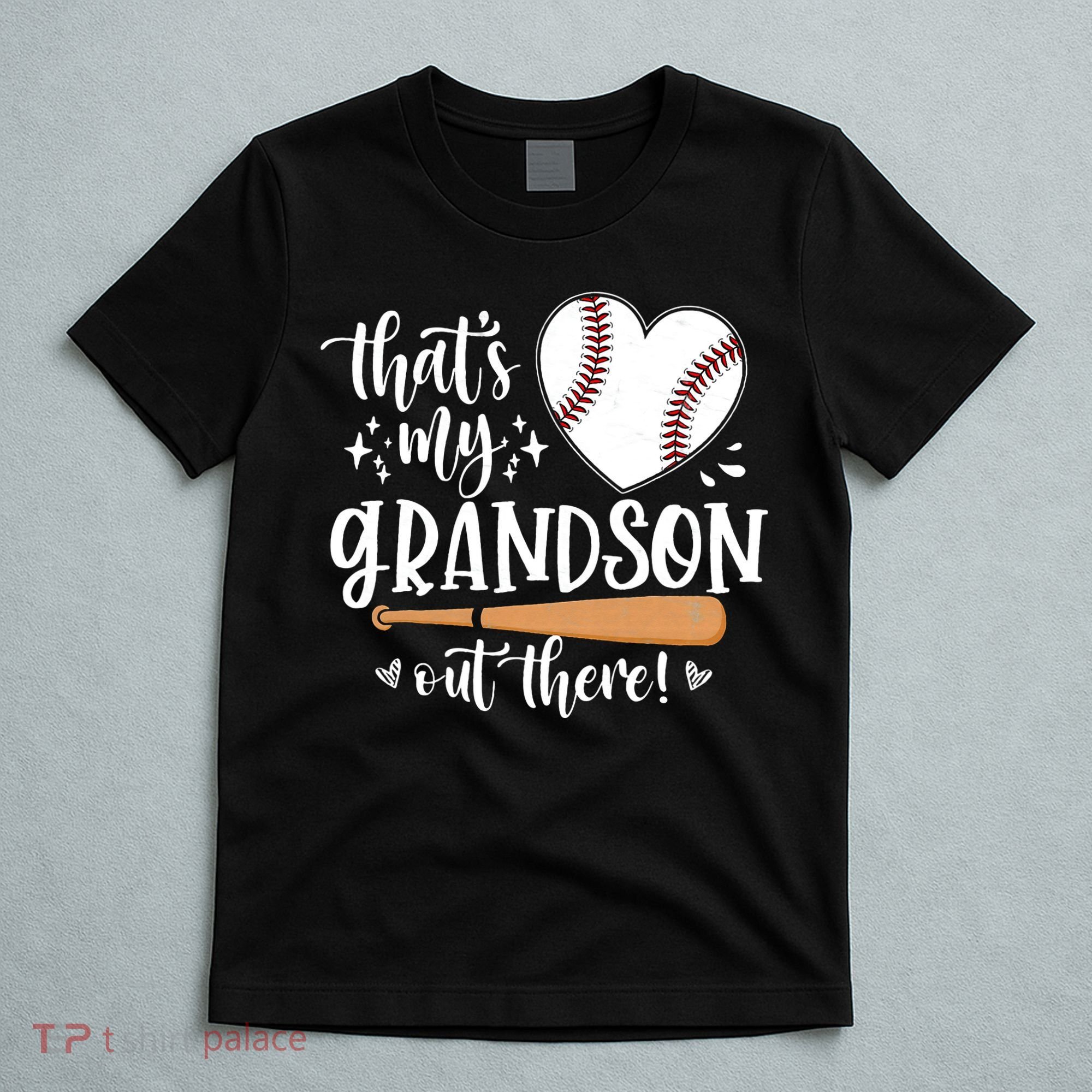 That's My Grandson Out There Baseball Grandma Mother's Day T-Shirt