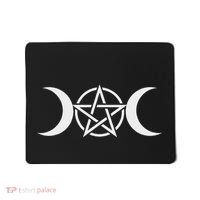 Triple Moon Goddess Pentacle Pagan Wiccan Mousepad thumb 0
