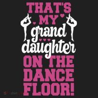 ThatS My Granddaughter On The Dance Floor Beanie thumb 2
