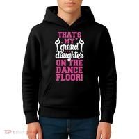 ThatS My Granddaughter On The Dance Floor Kids Hoodie thumb 4