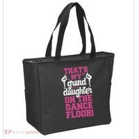 ThatS My Granddaughter On The Dance Floor Tote Bag thumb 2