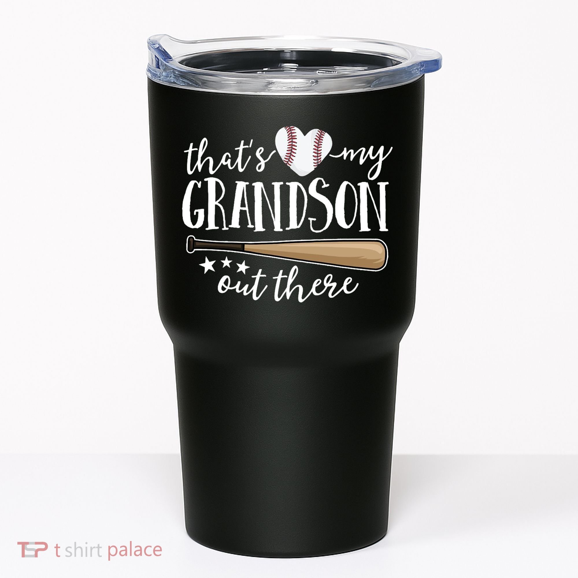 That's My Grandson Out There Baseball Tumbler