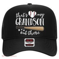 That's My Grandson Out There Baseball Hat thumb 0