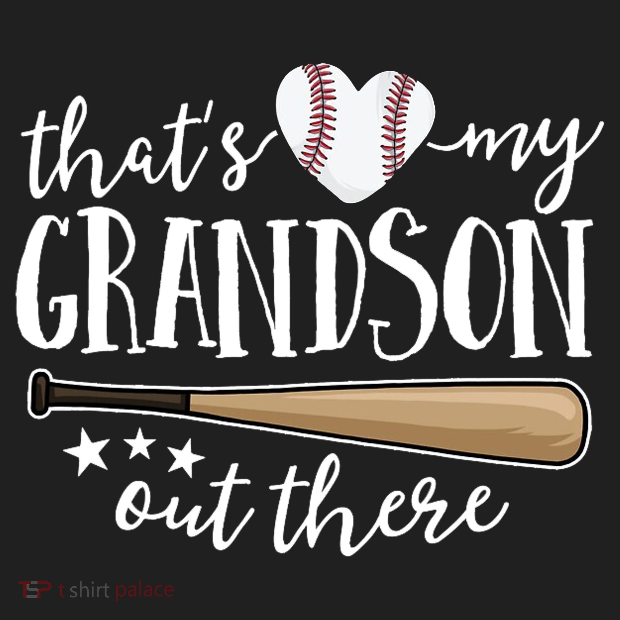 That's My Grandson Out There Baseball Hat