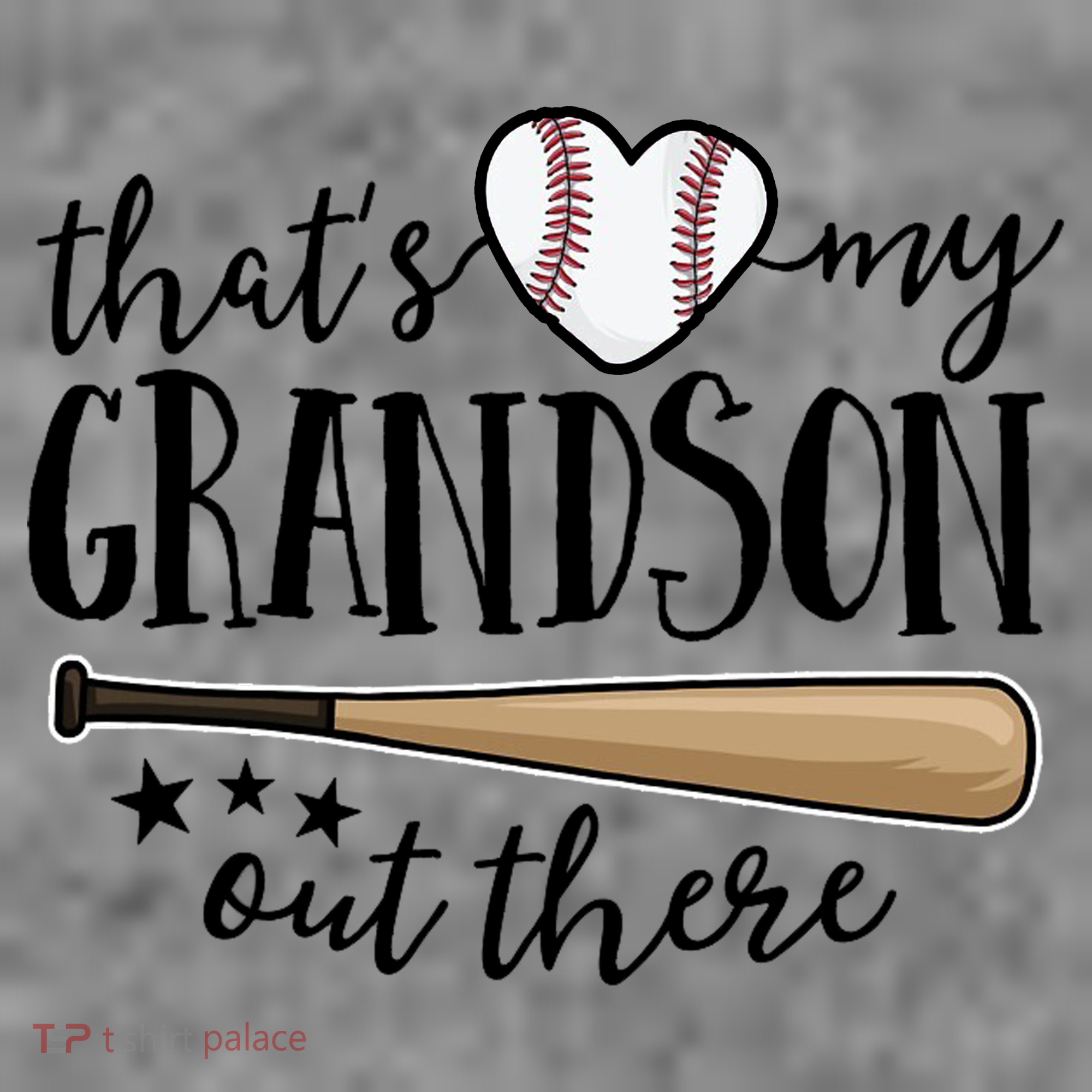 That's My Grandson Out There Baseball Doggie Tank