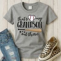 That's My Grandson Out There Baseball Women's T-Shirt thumb 3