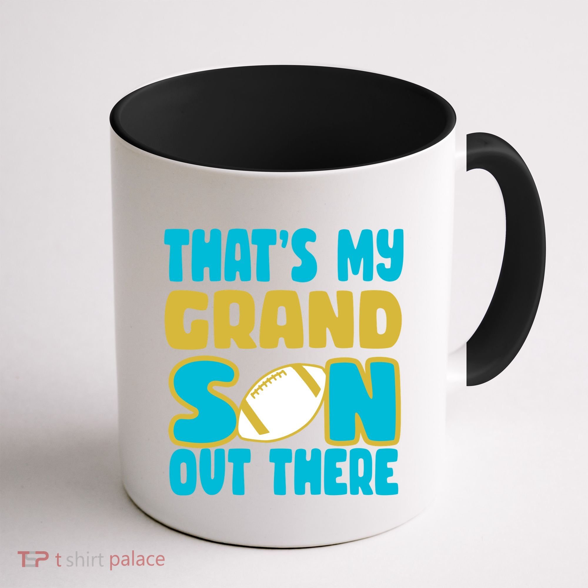 That's My Grandson Out There Football Coffee Mug