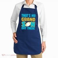 That's My Grandson Out There Football Apron thumb 2