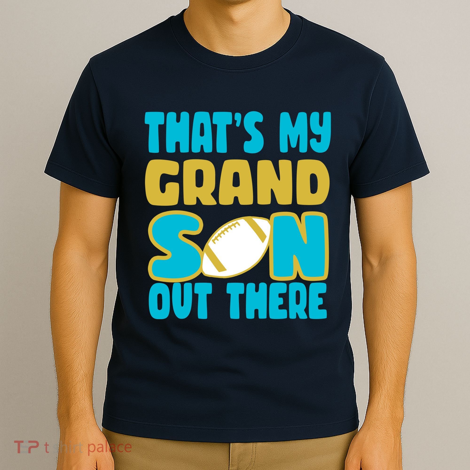 That's My Grandson Out There Football T-Shirt