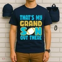 That's My Grandson Out There Football T-Shirt thumb 6