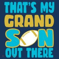 That's My Grandson Out There Football T-Shirt thumb 7