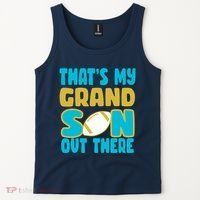 That's My Grandson Out There Football Tank Top thumb 2