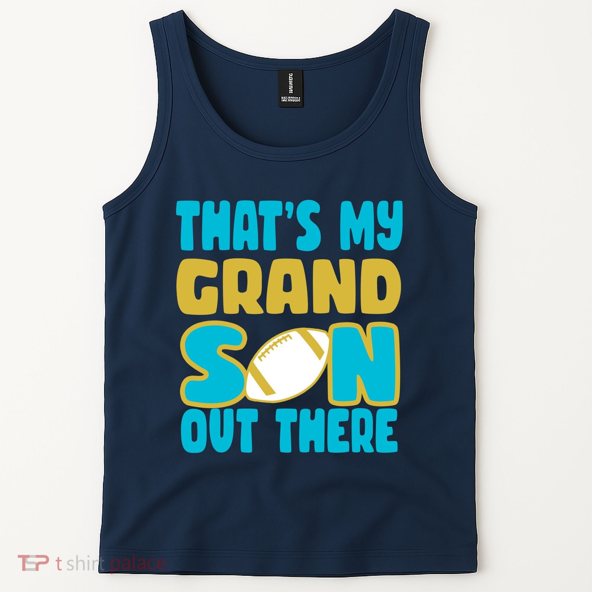 That's My Grandson Out There Football Tank Top