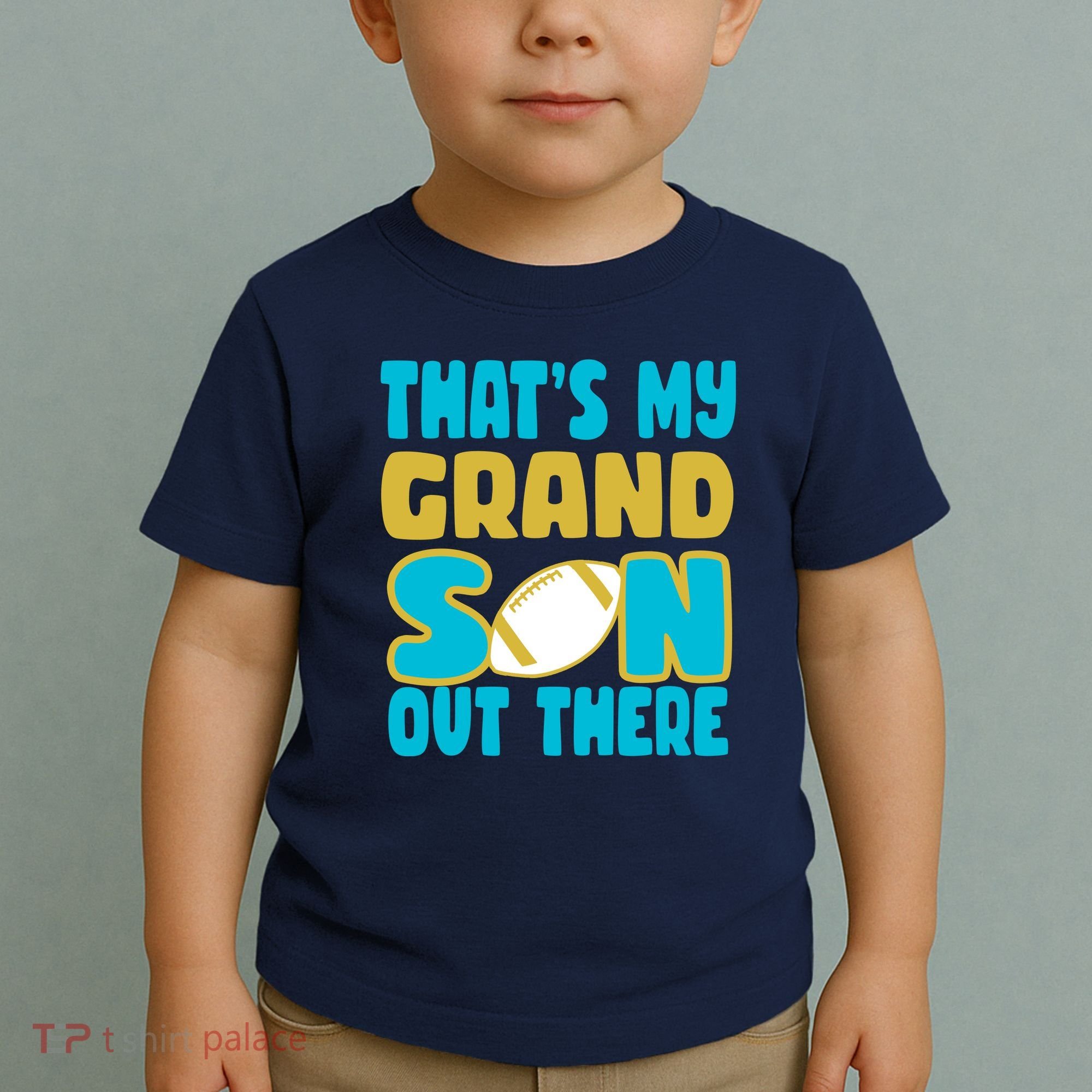 That's My Grandson Out There Football Toddler T-Shirt