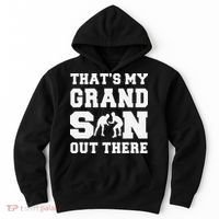 That's My Grandson Out There Wrestling  Hoodie thumb 0