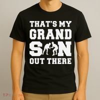 That's My Grandson Out There Wrestling  T-Shirt thumb 3