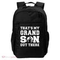 That's My Grandson Out There Wrestling  Backpack thumb 0