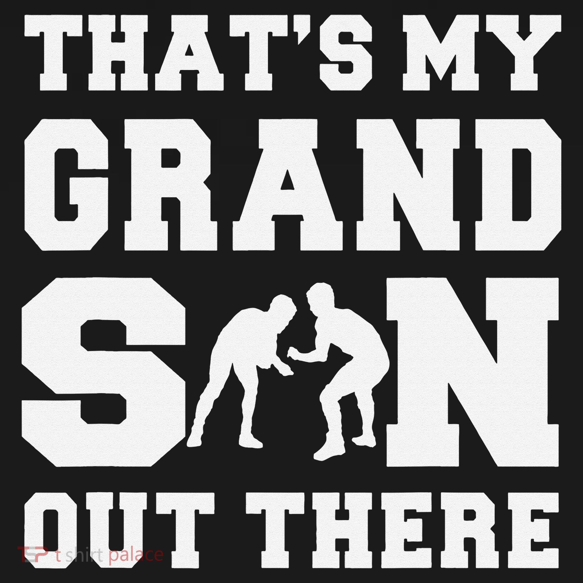 That's My Grandson Out There Wrestling  Women's Hoodie