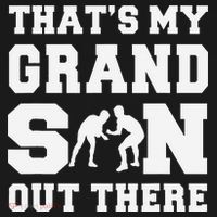 That's My Grandson Out There Wrestling  Ornament thumb 1