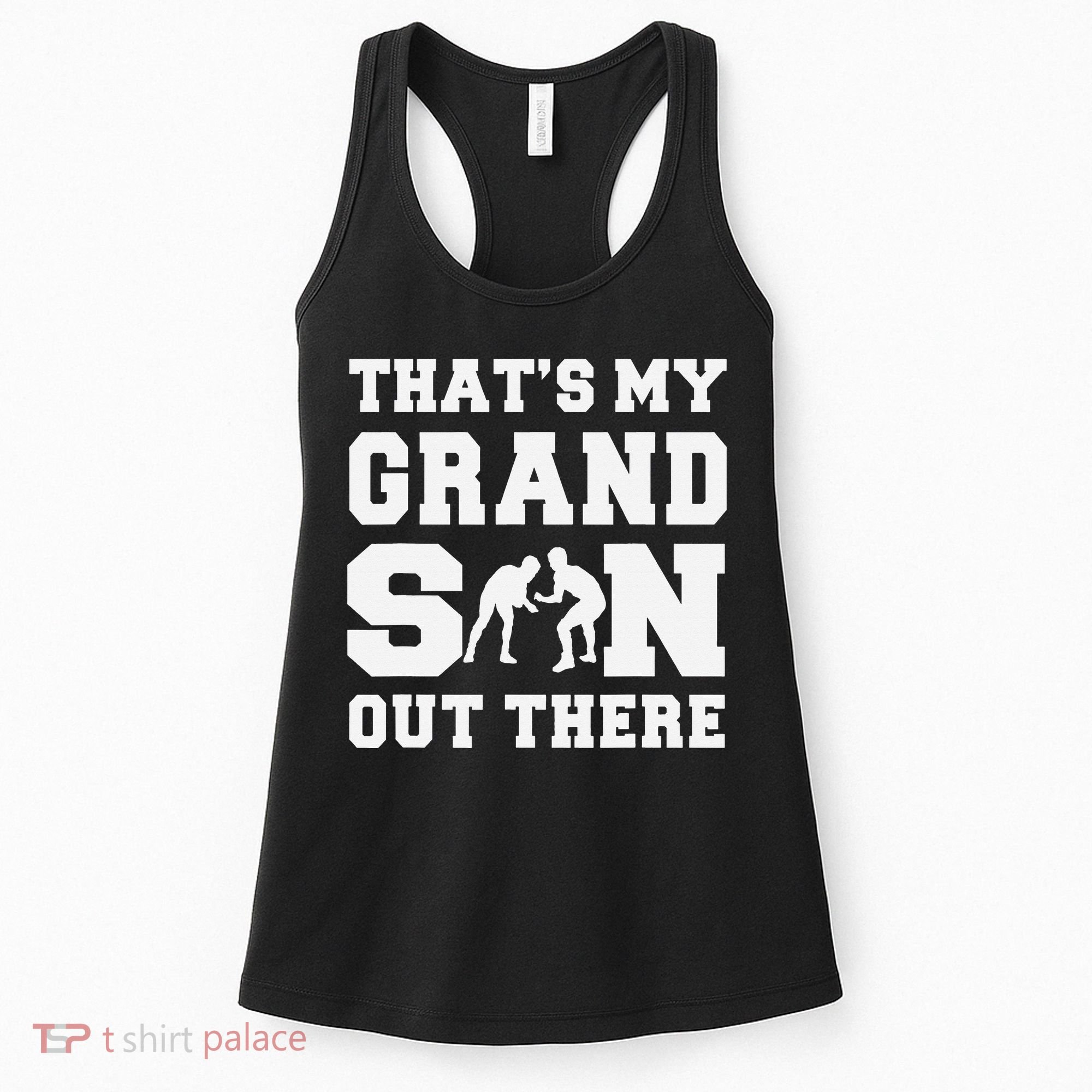 That's My Grandson Out There Wrestling  Women's Tank Top