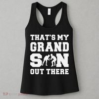 That's My Grandson Out There Wrestling  Women's Tank Top thumb 3