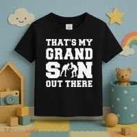 That's My Grandson Out There Wrestling  Toddler T-Shirt thumb 3