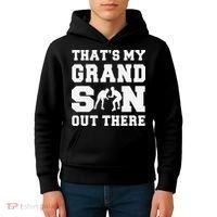 That's My Grandson Out There Wrestling  Kids Hoodie thumb 4