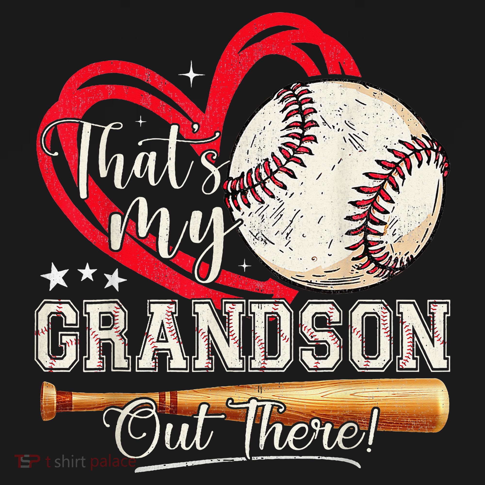 Thats My Grandson Out There Baseball Grandma Mothers Day Women's Hoodie