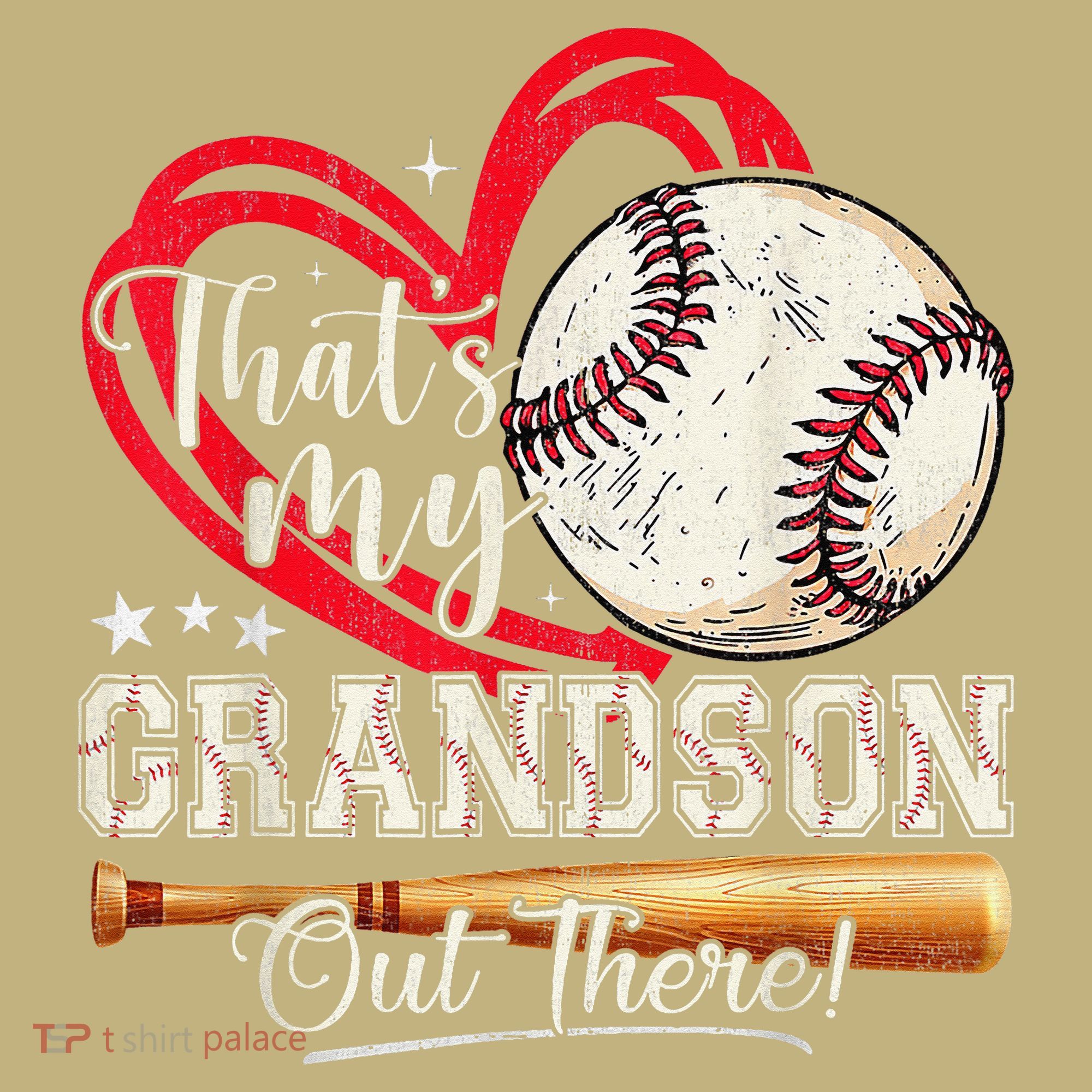 Thats My Grandson Out There Baseball Grandma Mothers Day Mousepad
