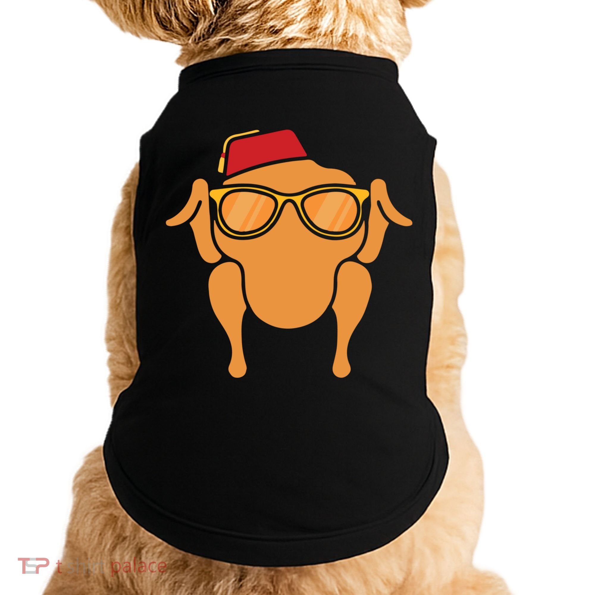 Thanksgiving Meaningful Gift Turkey Head Funny Gift For Friends Cool Gift Doggie Tank