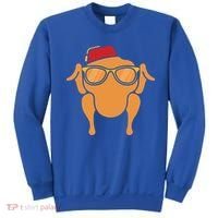 Thanksgiving Meaningful Gift Turkey Head Funny Gift For Friends Cool Gift Sweatshirt thumb 0