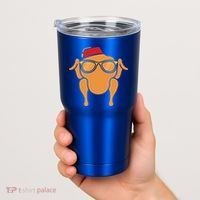 Thanksgiving Meaningful Gift Turkey Head Funny Gift For Friends Cool Gift Tumbler thumb 2