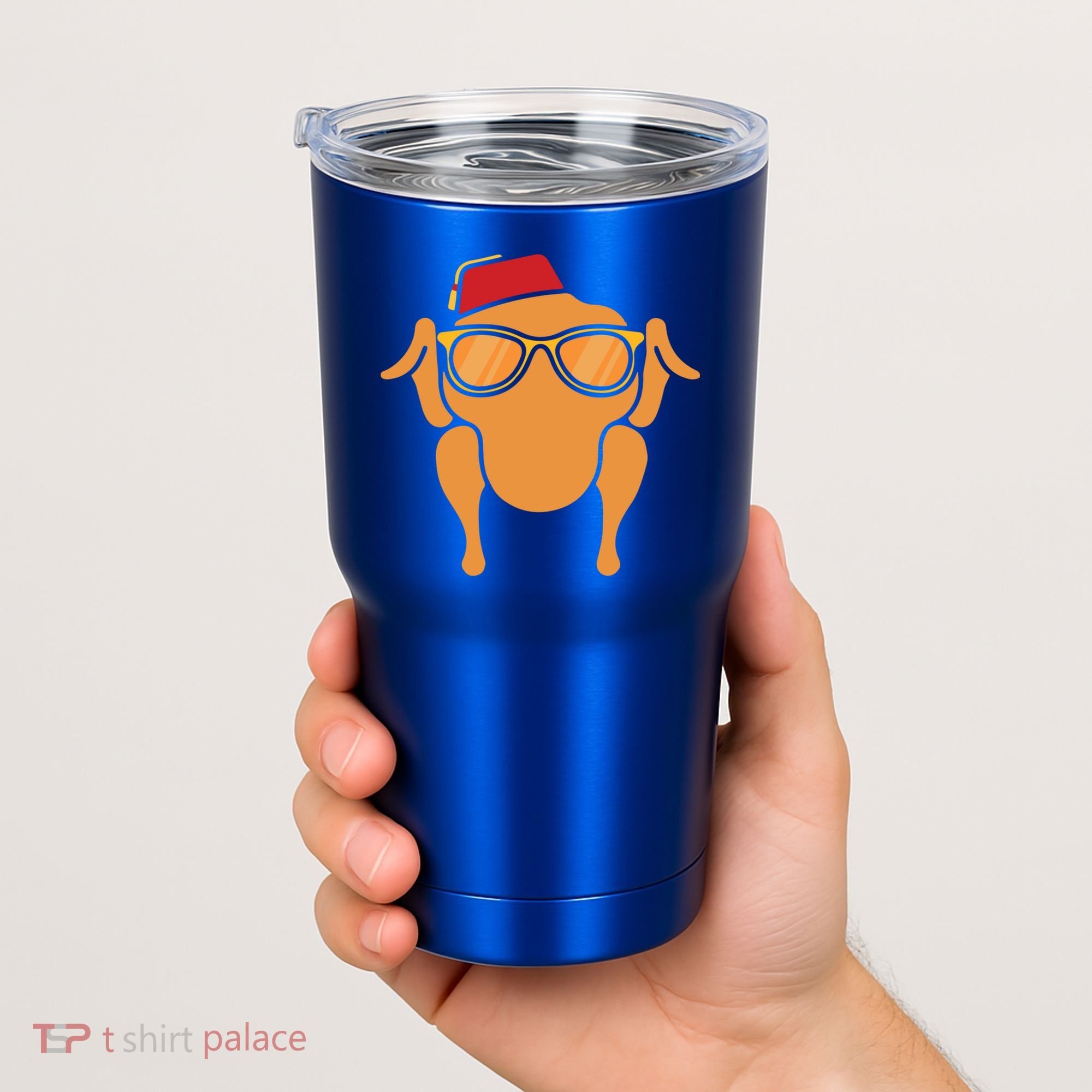 Thanksgiving Meaningful Gift Turkey Head Funny Gift For Friends Cool Gift Tumbler