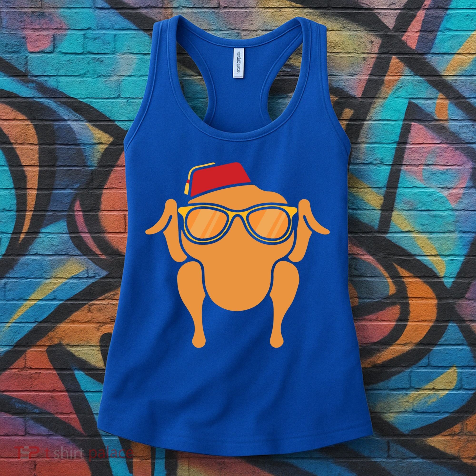 Thanksgiving Meaningful Gift Turkey Head Funny Gift For Friends Cool Gift Women's Tank Top