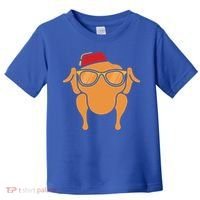 Thanksgiving Meaningful Gift Turkey Head Funny Gift For Friends Cool Gift Toddler T-Shirt thumb 0