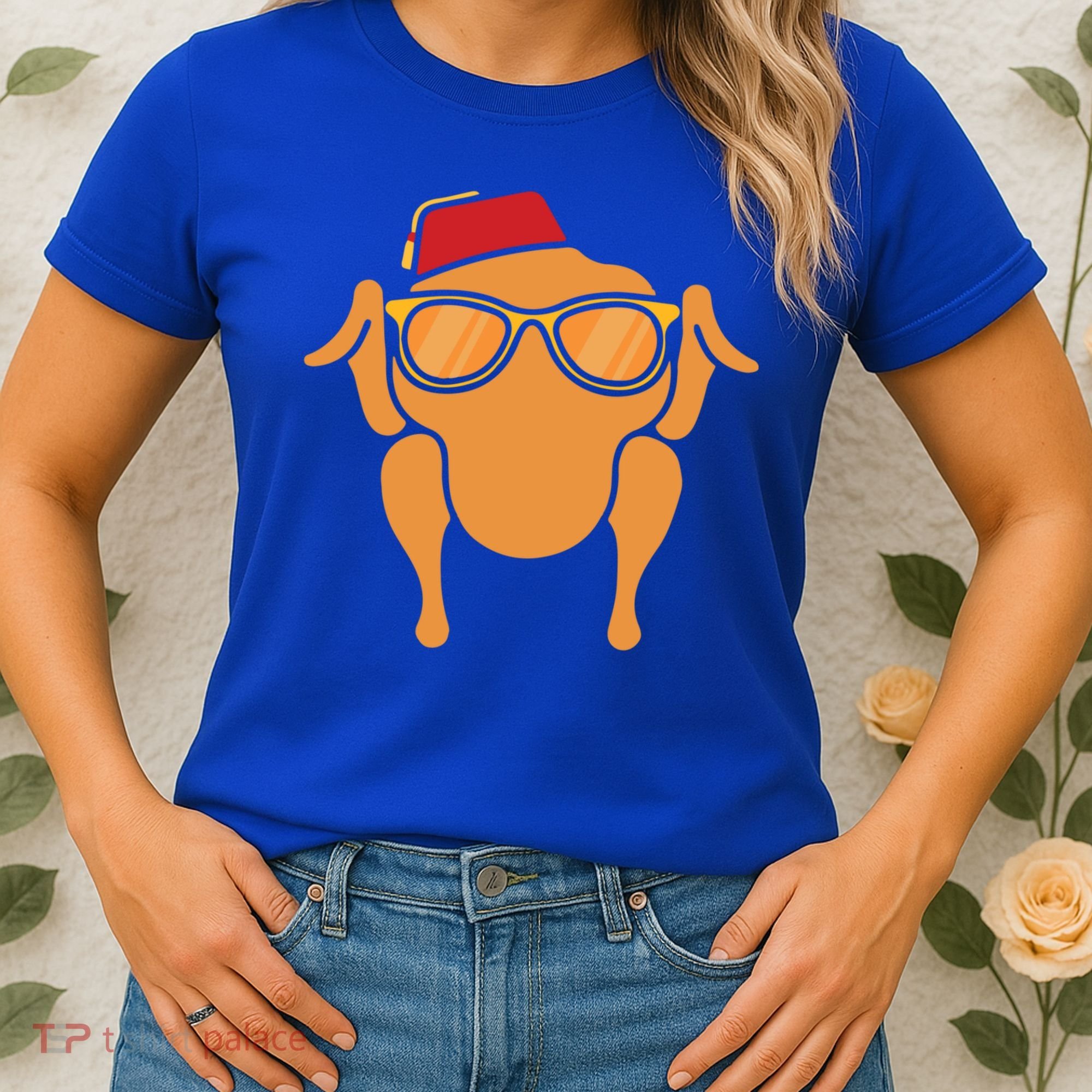 Thanksgiving Meaningful Gift Turkey Head Funny Gift For Friends Cool Gift Women's T-Shirt